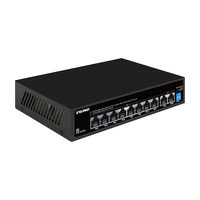 Meistverkauft 60W Langstrecken 300M AI VLAN POE Watchwork Unmanaged 4-Port POE-Switch für CCTV