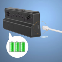 Anpassbarer LED Digital-Wecker mit Zeit/Datum/Temperatur-Anzeige, Doppelalarm, Schlummerfunktion, Sprachsteuerung & Energiesparmodus für Schlafzimmer & Büro