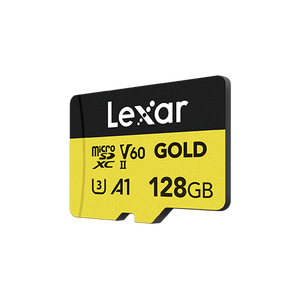 Carte mémoire Lexar Professional GOLD pour UHS-II LMSGOLD128G pour consoles de jeux portables, appareils photo, construction en plastique durable - Product Image 2