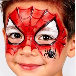 Kit de Pintura Facial y Corporal a Base de Agua No Tóxica para Niños - Suministros de <span class=keywords><strong>Maquillaje</strong></span> para Arte Corporal en Festivales - Product Image 1