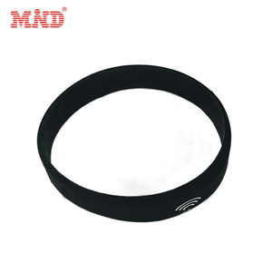 Pulsera de silicona deportiva inyectada con tinta personalizada, pulsera NFC programable de goma negra, pulsera para regalos promocionales - Product Image 6