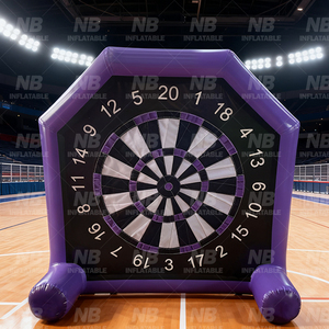 Commercial Strong PVC Custom <b>Inflatable</b> Soccer Dart <b>Game</b> for Outdoor Interactive Foot Dart Board <b>Inflatable</b> Dart Board Commercia - Product Image 4