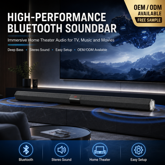 Wireless Speaker Fashion Sound Speaker Professional Home Theater Speaker System Sound Bar for TV