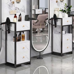 Kelly Barber Furniture Hair Salon Cabinet Multi-functional Shelving <b>Tool</b> Cabinet Salon <b>Stations</b> - Product Image 6