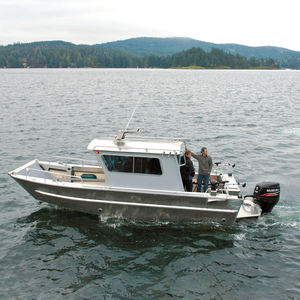 Kinocean Bateaux en aluminium entièrement soudés de 24 pieds pour 15 personnes, nouveaux, étroits et petits, pour la vente près de chez moi - Product Image 1