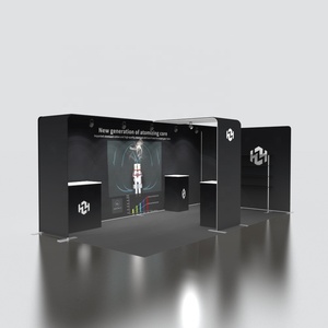 Cadre en aluminium pour affichage publicitaire, toile de fond portable, stand d'<span class=keywords><strong>exposition</strong></span>, équipement pour salon professionnel - Product Image 1