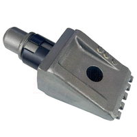 Embout en carbure de tungstène à dents plates BFZ70 haute performance brasé sous vide pour barils de carottage et godets de forage