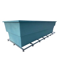 Structure modulaire en PRV de taille olympique pour piscine, soudage et découpe, haute résistance à la traction pour l'ingénierie de piscines commerciales intensives