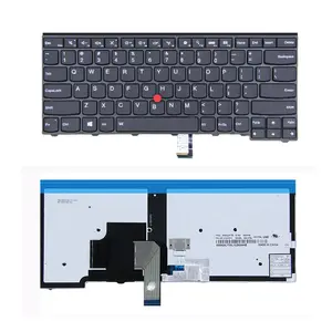 חדש מקורי אמיתי בארה"ב מחשב נייד מקלדת עם תאורה אחורית עבור Lenovo thinkpad L470 PF0W9T86 01EN538 מחברת מקלדת