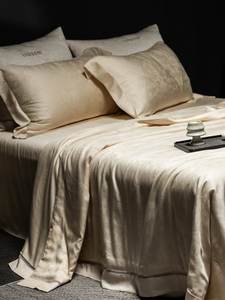 Federe Estive Durevoli Nuovo Prodotto Federe all'Ingrosso Traspiranti con Motivo Jacquard in Tessuto Tencel Personalizzabili - Product Image 5