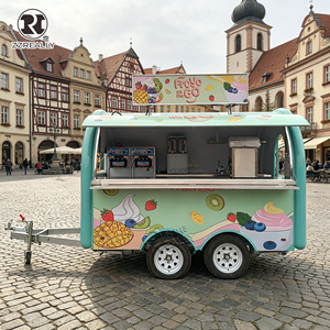 Remorque à café d'extérieur entièrement équipée, camion de restauration de burgers certifié DOT, cuisine de traiteur <span class=keywords><strong>pour</strong></span> smoothies - Product Image 5