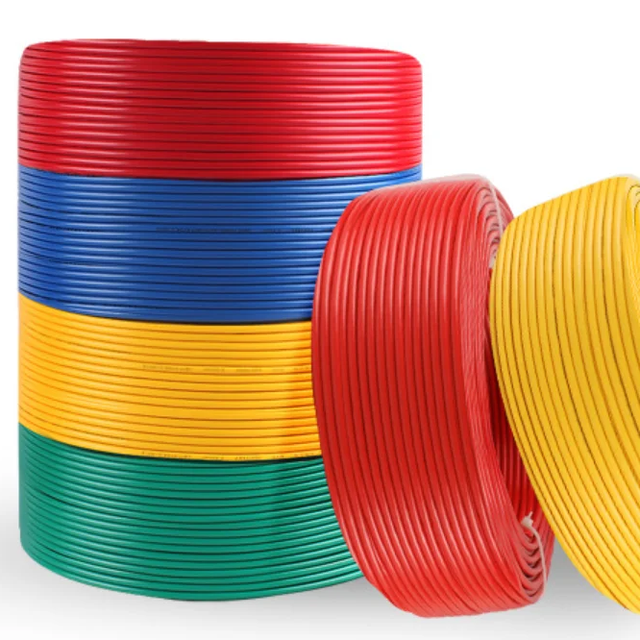 QUANWEI 2.5mm 4mm 6mm Cable Wire Solid Stranded Electrical House Wiring Copper Wire Roll Electric Cable