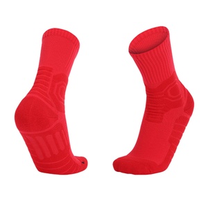 Calcetines de Fútbol Personalizados para Hombre, de Algodón y Bambú, Antideslizantes, Transpirables, de Secado Rápido, con Logotipo Personalizado en la Parte Inferior - Product Image 3