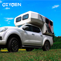 Lit pliant composite pour pick-up, boîte de camping coulissante, échelle pliante à 4 vérins, capacité de 2 personnes, léger pour camion Chevrolet Colorado