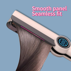 Lisseur électrique professionnel pour <span class=keywords><strong>cheveux</strong></span>, <span class=keywords><strong>brosse</strong></span> en céramique avec ion négatif, sèche-<span class=keywords><strong>cheveux</strong></span>, outil de coiffage à double usage, humide et sec - Product Image 5