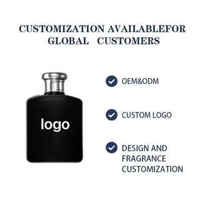 Profumo da uomo e da donna all'ingrosso dalla fabbrica, profumo nero misterioso, acqua di colonia a lunga durata con fragranza legnosa - Product Image 2