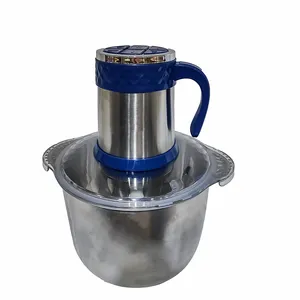 Nhà sử dụng động cơ điện cá và xử lý thực phẩm Chopper Mixer nhà bếp thép không gỉ Máy xay thịt