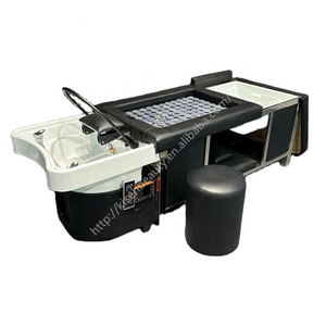 KISEN Multifunction Thai Massage <b>Bed</b> Head Spa Table Modern Salon Furniture Shampoo Chair Hair Wash Body Moxibustion Shampoo <b>Bed</b> - Product Image 1