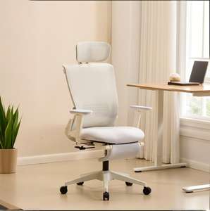 Silla de Oficina Ejecutiva Moderna con Reposabrazos 4D, Ergonómica, de Malla, Ajustable en Altura, Plegable - Product Image 1