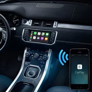 Adaptador inalámbrico para coche LandRover Range Rover Bosch, sistema de 8 ", actualización de pantalla, CarPlay, interfaz, Android, caja de reproducción automática
