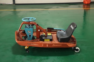 Go Kart Eléctrico Flexcart de 750W con Transmisión por Correa, para Adultos, Carga Máxima de 200 kg, Freno de Disco - Product Image 4