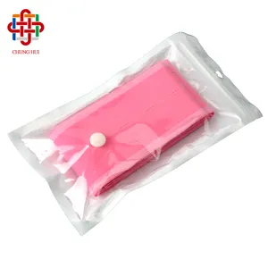 Großhandel wiederverwendbarer latexfreier Fetal-CTG-Gürtel Knopffüllung 6 cm × 130 cm rosa Bauchbewakungsgürtel