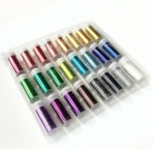 Confezione da 24 Barattoli Glitterati per Arti e <span class=keywords><strong>Mestieri</strong></span>, Scrapbooking, Unghie e Biglietti <span class=keywords><strong>d</strong></span>'Auguri - Product Image 6