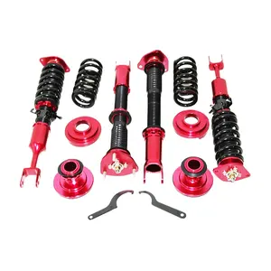 Coilover Suspension Kit RED for 02-08 Nis*san 350Z/ Infin*ity G35 Non Damper