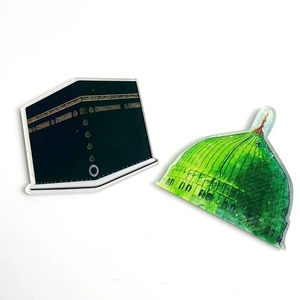Ensemble décoratif de magnets de réfrigérateur en acrylique avec calligraphie arabe créative, verset islamique du Trône et Tasbih, pour la décoration intérieure - Product Image 2