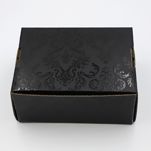 Bán buôn tùy chỉnh in đen cá nhân đăng ký bưu phẩm vận chuyển hộp giấy gửi thư quà tặng bao bì các tông hộp bưu phẩm - Product Image 5