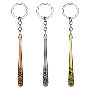 Porte-clés 3D promotionnel personnalisé en métal porte-clés à sublimation porte-clés batte de baseball - Product Image 2