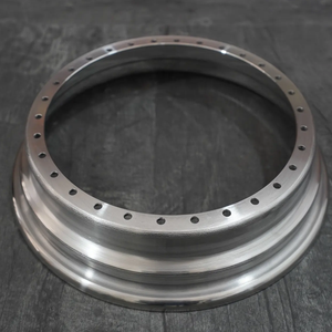 Lèvre de roue 3 pièces pour <span class=keywords><strong>OZ</strong></span> 15 à <span class=keywords><strong>16</strong></span> <span class=keywords><strong>pouces</strong></span> 30 boulons forgés <span class=keywords><strong>jante</strong></span> 3 pièces polie étape lèvre de roue extérieure alliage 6061-T6 - Product Image 4