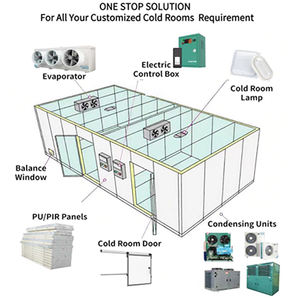 Réfrigérateur à marche lente à haute isolation pour aliments congelés avec un puissant système de réfrigération industrielle - Product Image 6