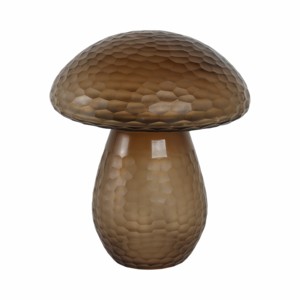 Scultura di Fungo in Vetro, Statuetta Intagliata per Arredamento Casa, Decorazione per Scaffali e Tavolini da Salotto - Product Image 3