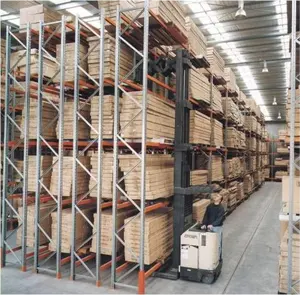 JCL Customized Heavy Duty Racks Warehouse Shelving Storage System Pallet Double Deep Racking Twice The Pallet Storage