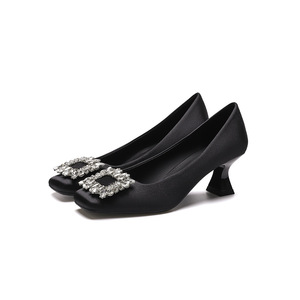 Chaussures de mariée à talons hauts pour femmes grandes tailles, respirantes, légères, tendance mode - Product Image 2