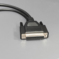 Usine de haute qualité 2 m OBD2 mâle 16pin à DB25 DSUB 25 câble de diagnostic de voiture femelle avec prise d'alimentation alimentation électrique universelle