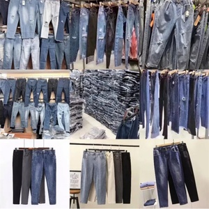 Pantalones Casuales, Jeans de Mezclilla Personalizados, Jeans Rotos, Jeans Ajustados para Hombre, Lotes de Excedentes de Stock, Ropa Usada en Liquidación - Product Image 4