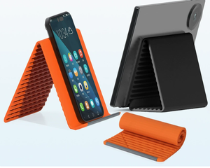 Support de téléphone pliable en silicone pour visualisation mains libres pour bébés, support universel portable multi-usages pour les employés de bureau - Product Image 4