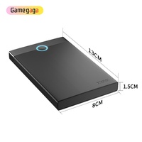 Gamegaga SHE090 500 Go HDD Console de jeu rétro TV 40000-50000 jeux vidéo rétro PSP/PS2 Carte PC Windows 8.1/10/11