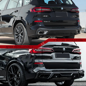 Adatto per <span class=keywords><strong>2018</strong></span> a 2025 BMW <span class=keywords><strong>X5</strong></span> G05 G05lci vera fibra di carbonio LD stile labbro posteriore - Product Image 3