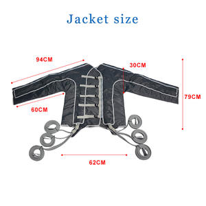 NEUE Lymphdrainage-Massagejacke und -Hose mit 48 Luftkissen, Druckluft-Pressotherapie zur Sportregeneration - Product Image 5