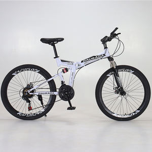 Vélo pliable en acier à haute teneur en carbone de 26 pouces à 21 vitesses, vélo de montagne pliable pas cher de 26 pouces pour adolescents et femmes - Product Image 1