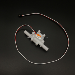 Đo lường chất lỏng <span class=keywords><strong>Flow</strong></span> Meter 10L cảm biến tuabin flowmetersr Máy nước nóng, nước tự động máy bán hàng tự động nông nghiệp phun - Product Image 4