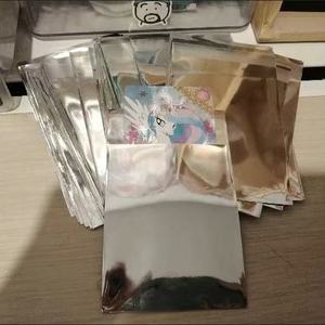 ถุงซิปล็อคสีเงินแบบมีกระจก 100 ชิ้น แพ็ค บรรจุภัณฑ์เครื่องประดับ สำหรับใช้ในอีคอมเมิร์ซ - Product Image 4