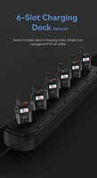 Radio POC 4G la moins chère, radio portable POC, véritable PTT, portée mondiale de 5000 km, mini radio POC longue portée