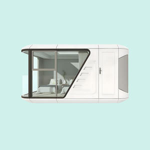 منازل مسبقة الصنع صغيرة حديثة التصميم تعتمد على الفضاء ومنازل حاويات نمطية مخصصة مع خيارات للأثاث والإضاءة. - Product Image 3