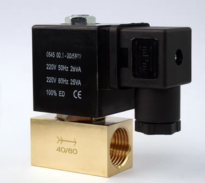 1/4 אינץ dc24v גבוה לחץ סולנואידים להתאמה אישית עם מבנה טייס עבור גז וטמפרטורות גבוהות - Product Image 3