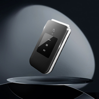 Téléphone portable senior à clapet 4G LTE avec double écran de 2,8 pouces, gros boutons SOS, clavier, prise en charge du français et du allemand