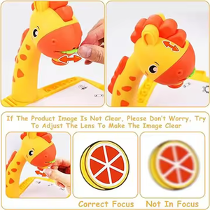 2025 tout nouveau ensemble de planche à <span class=keywords><strong>dessin</strong></span> pour enfants en gros avec projecteur <span class=keywords><strong>girafe</strong></span> bricolage peinture effaçable avec musique et lumière - Product Image 6